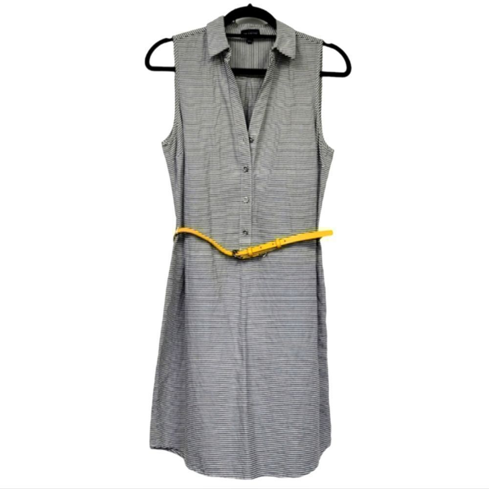 The Limited striped sleeveless dress, small